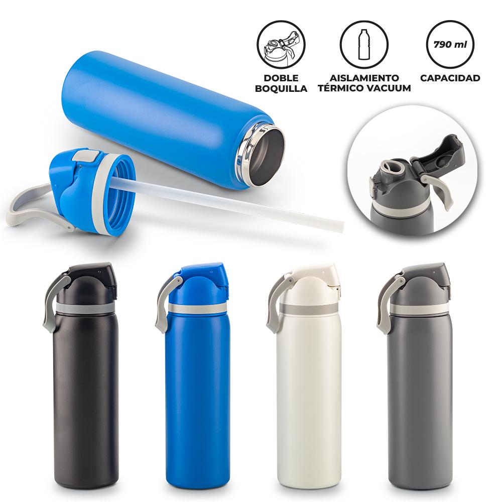 Botilito metalico gulpy 790 ml Negro miniatura 2