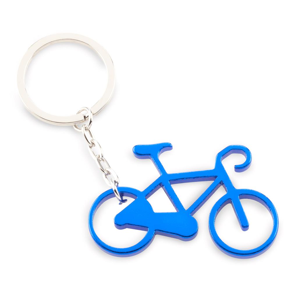 Llavero bici Azul miniatura 3