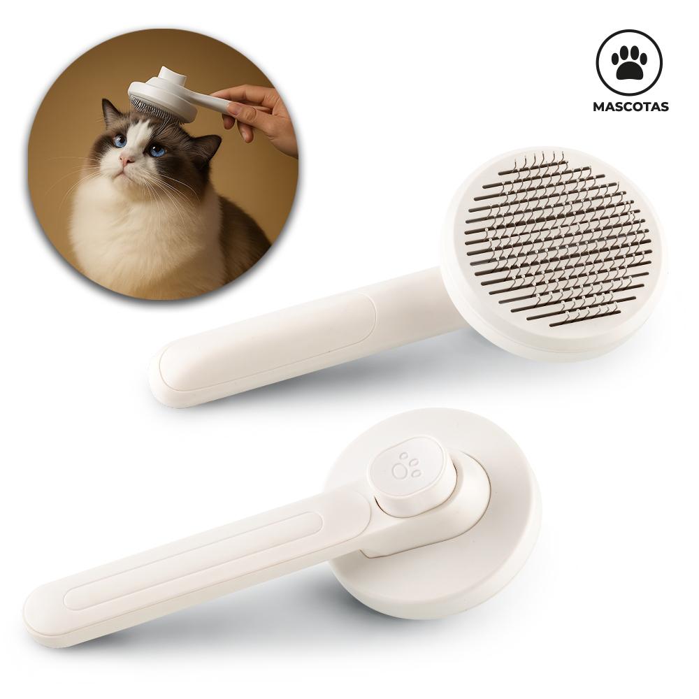 Cepillo para mascotas Blanco front