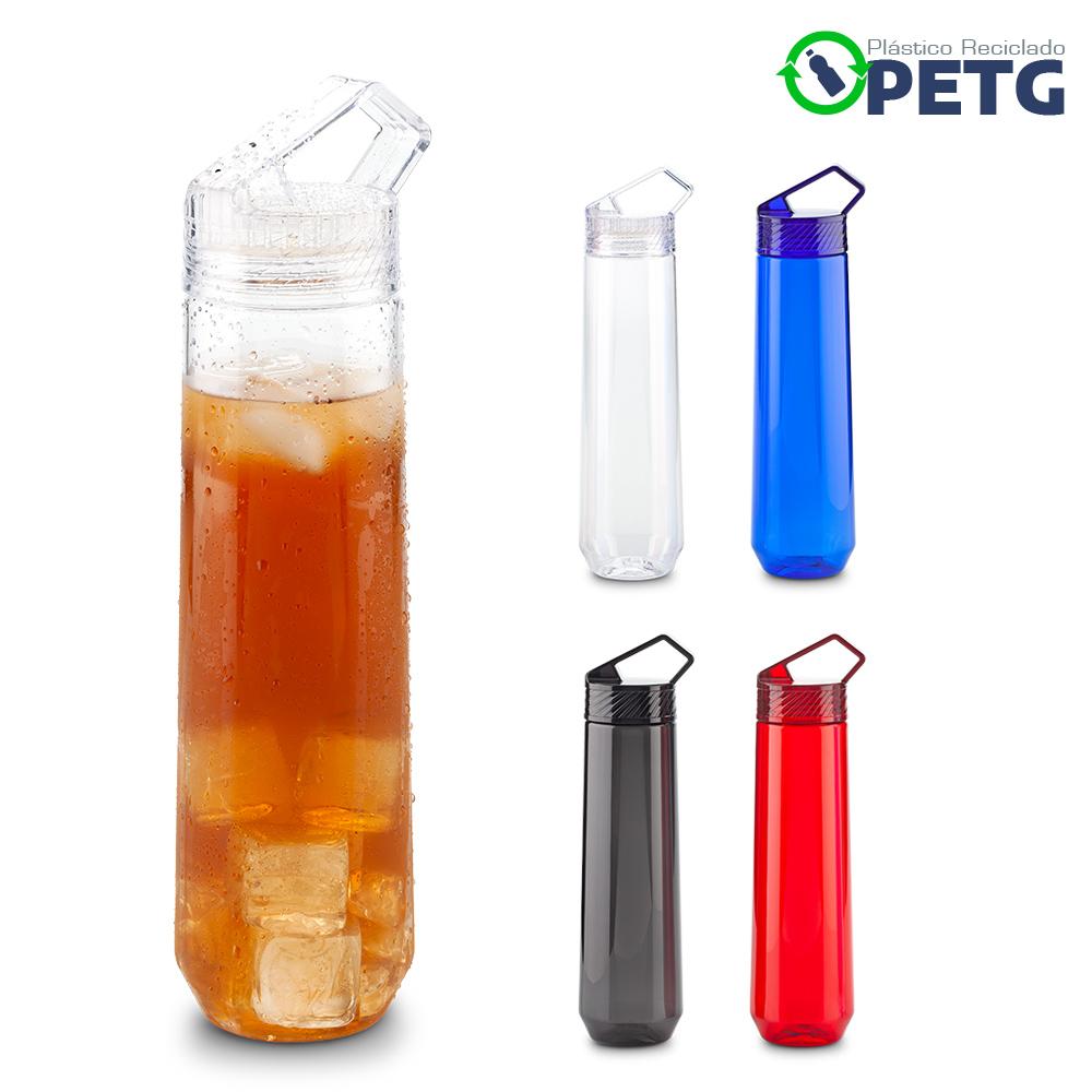 Botilito plastico cory petg 900ml Azul front