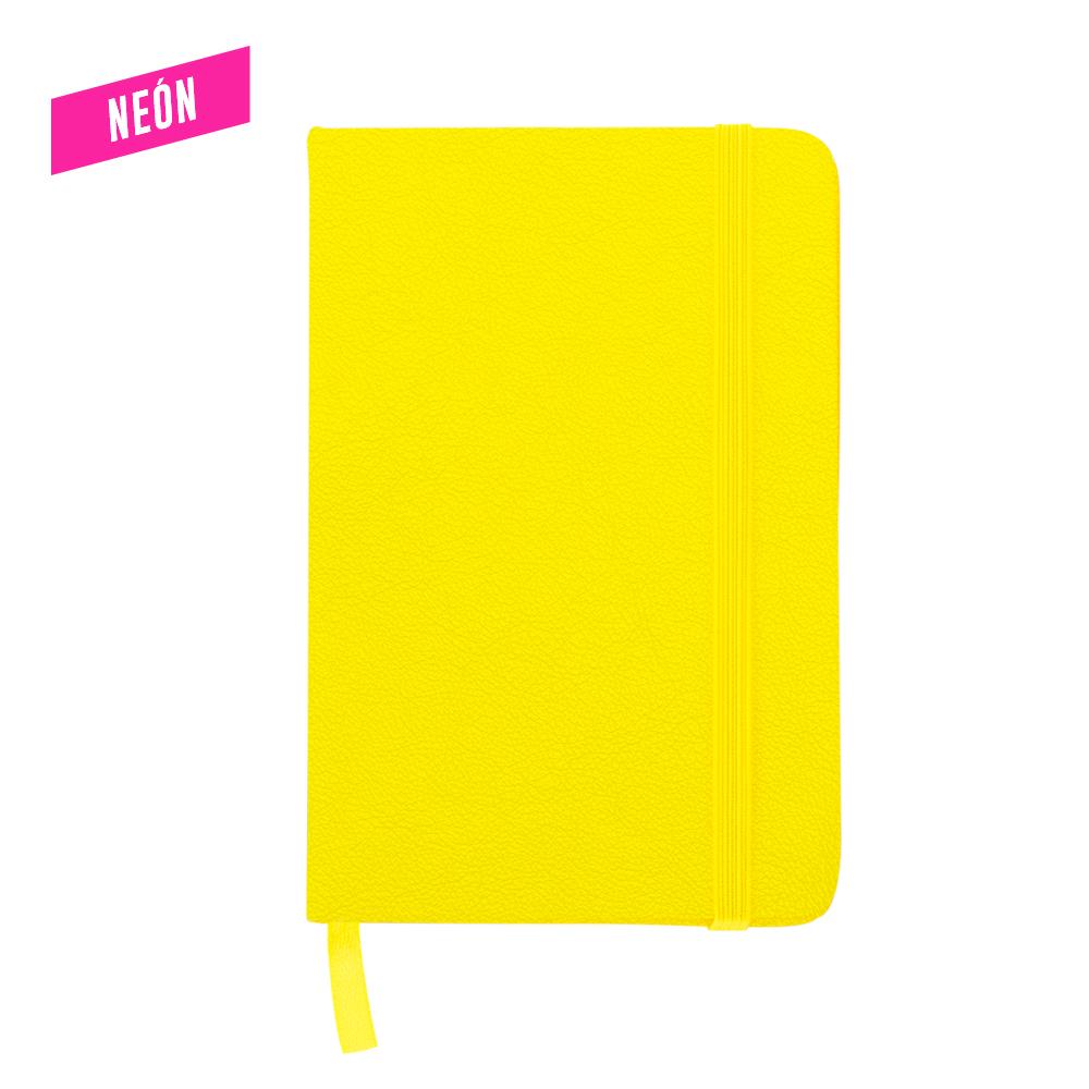 Mini libreta neón ii Naranja Corrugado miniatura 3