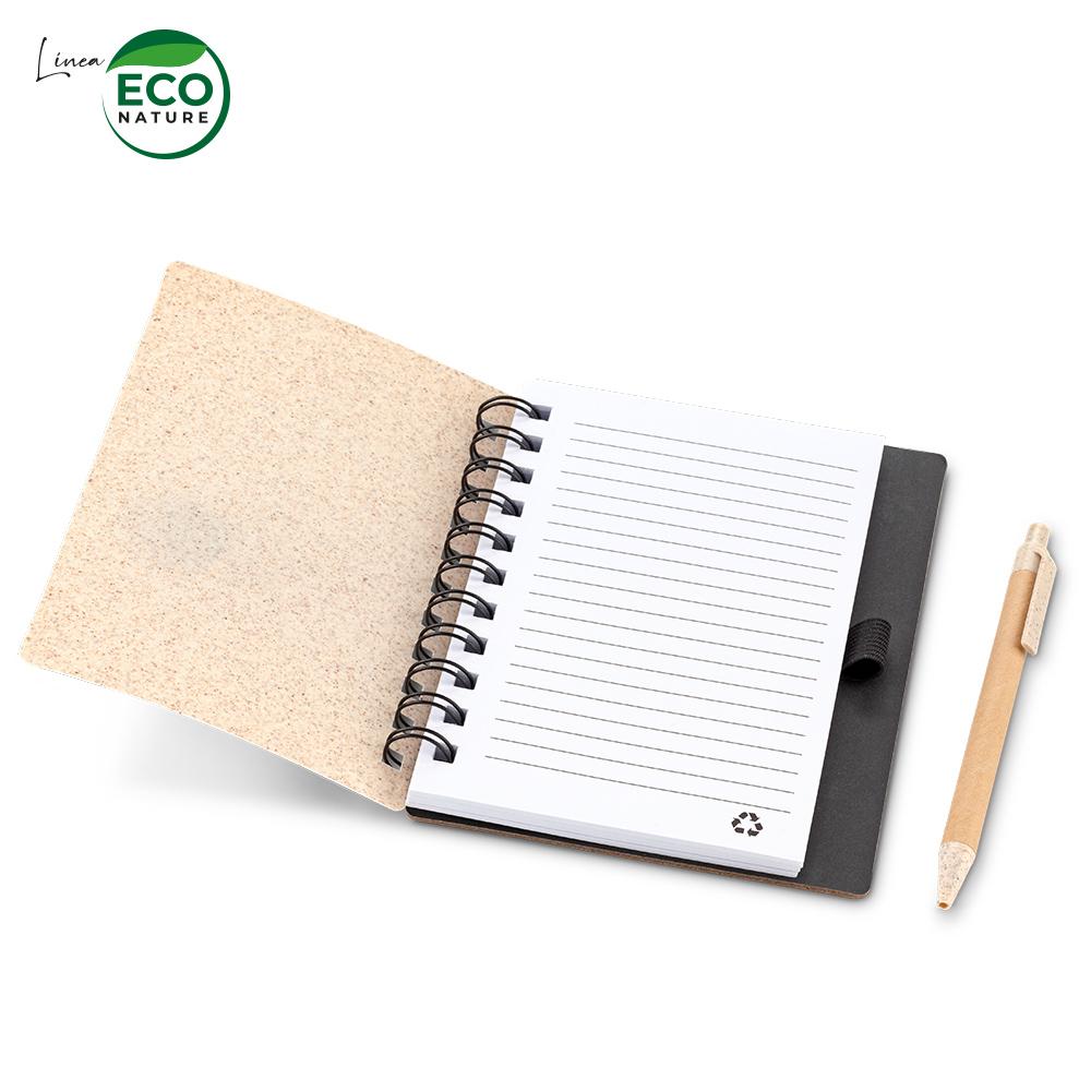 Libreta con boligrafo leroy eco Natural miniatura 3