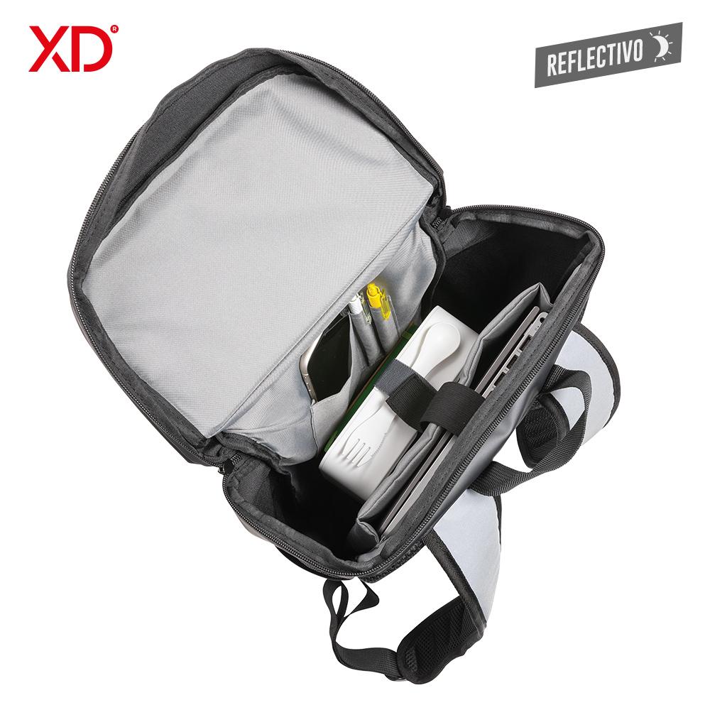 Morral backpack reflect Negro miniatura 7
