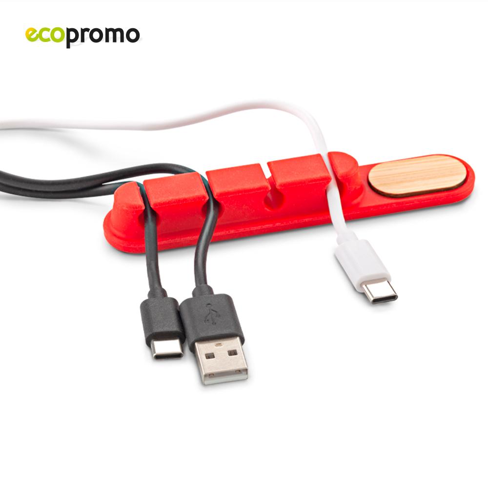 Organizador de cables flex Azul miniatura 3
