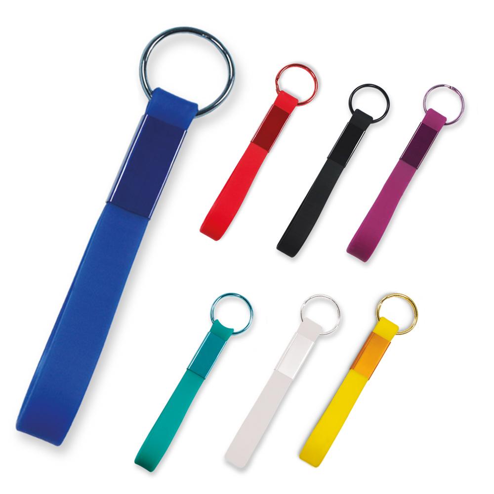 Llavero silicone - silicona Rojo miniatura 2