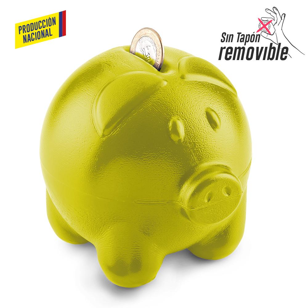 Alcancia cerdito - produccion nacional produccion nacional Azul miniatura 3