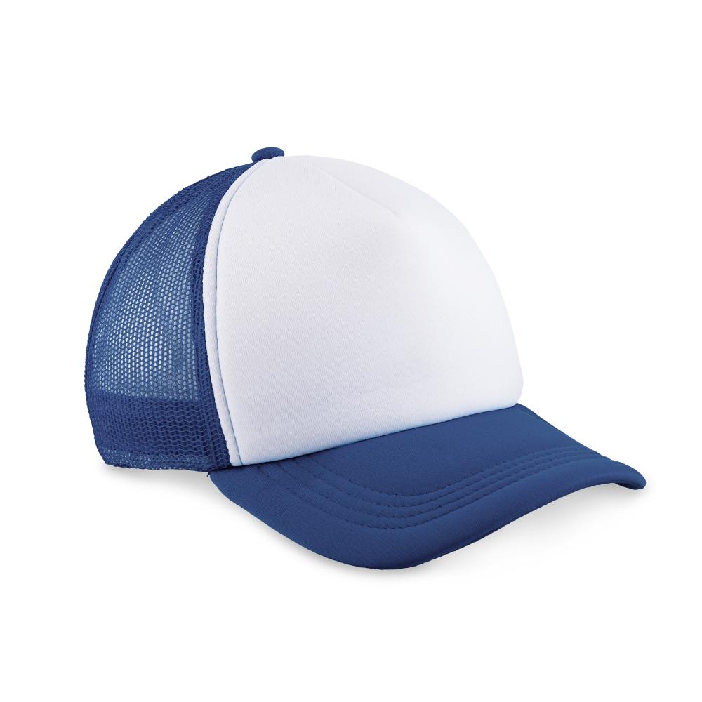 Gorra trucker .Blanco-Rojo miniatura 14