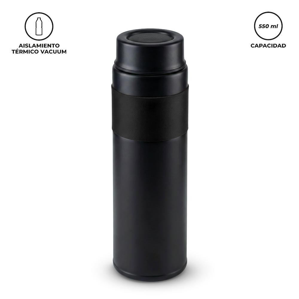 Botilito metálico concord negro 550 ml nuevo .Botilito Negro Sin Aro miniatura 5