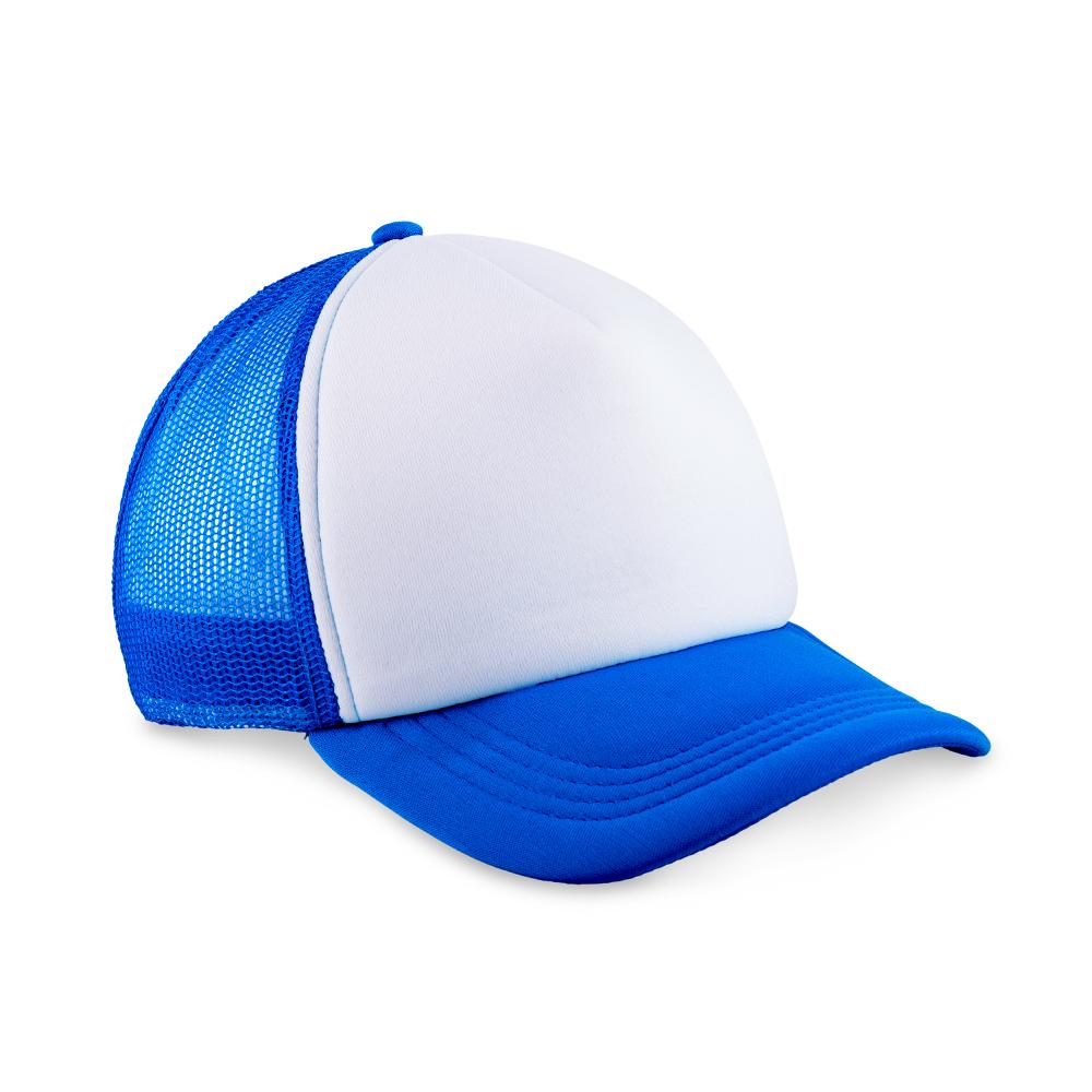 Gorra trucker .Blanco-Rojo miniatura 15