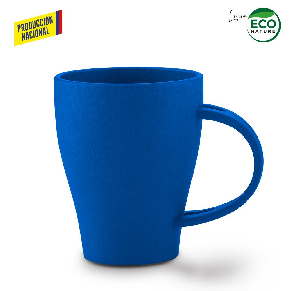 Mug plastico con cuchara tiffany 350ml - produccion nacional produccion nacional Mug blanco miniatura 4