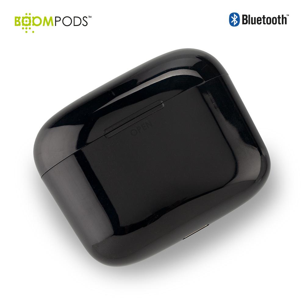 Audifonos bluetooth bassline go boompods Negro miniatura 4