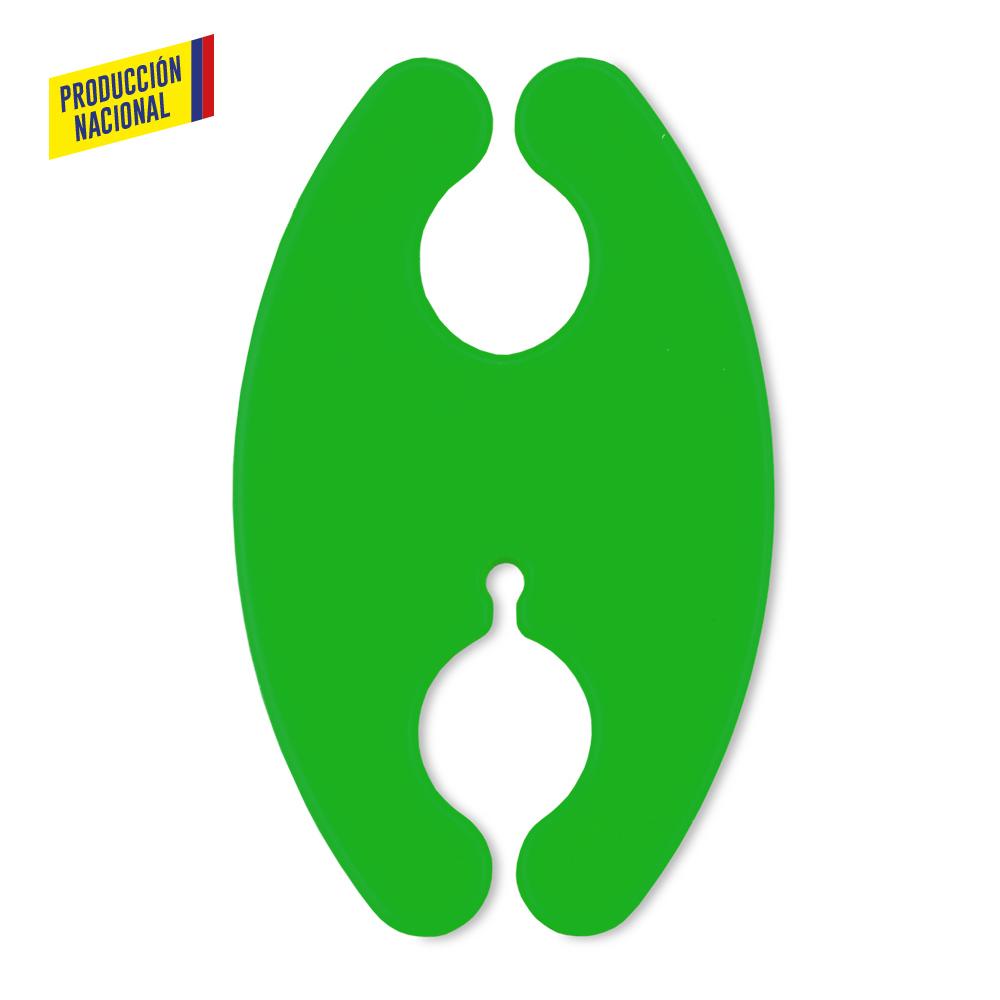 Organizador de cables oval - produccion nacional produccion nacional Amarillo miniatura 9
