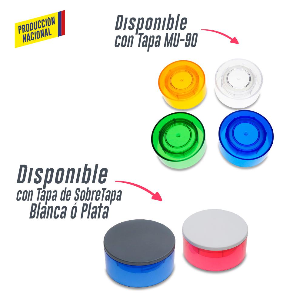 Botilito logomax 750ml -produccion nal(tapa mu-90) produccion nacional Azul miniatura 4