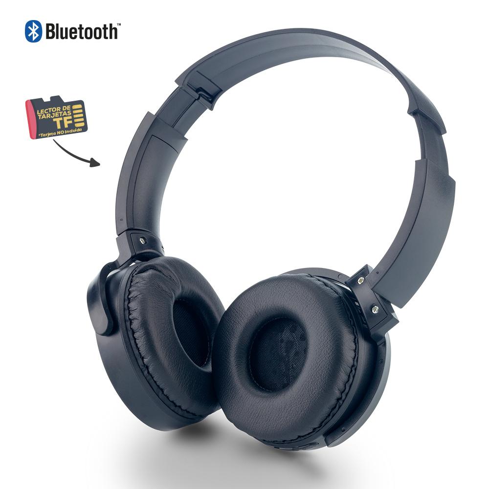 Audifonos bluetooth dj ii con lector tf Negro miniatura 4