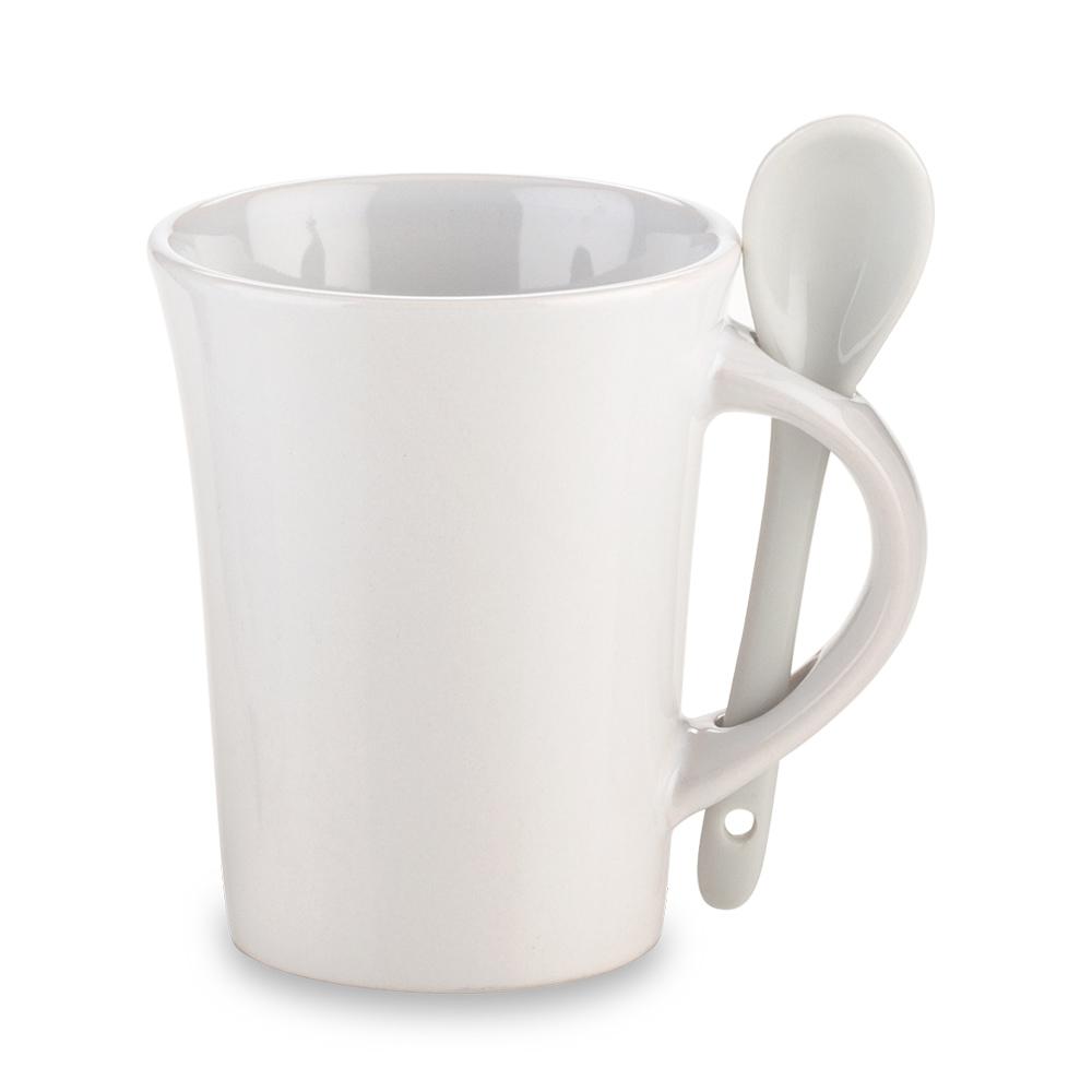 Mug ceramica con cuchara trump 10oz Azul miniatura 5