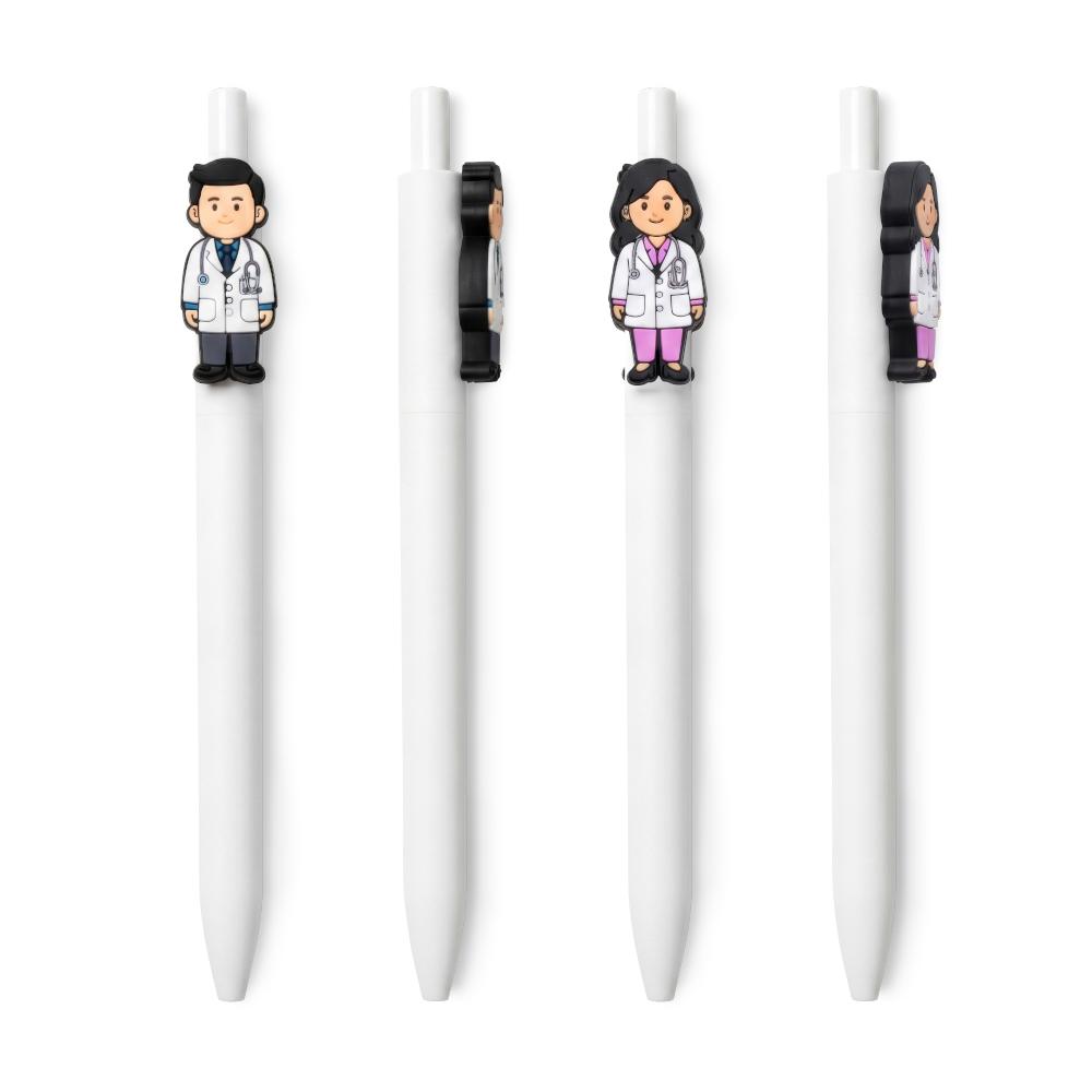 Bolígrafo doctor clip pvc nuevo Pvc Doctor front