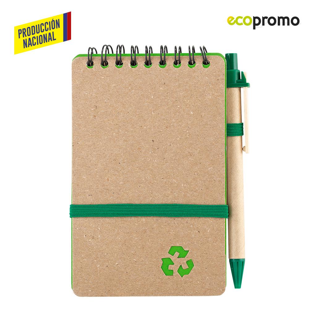 Libreta woody ecologica - produccion nacional produccion nacional Cartòn - Negro miniatura 7