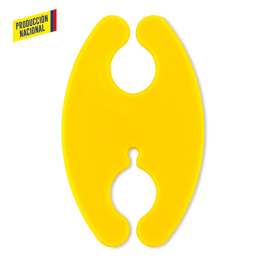 Organizador de cables oval - produccion nacional produccion nacional Amarillo miniatura 3