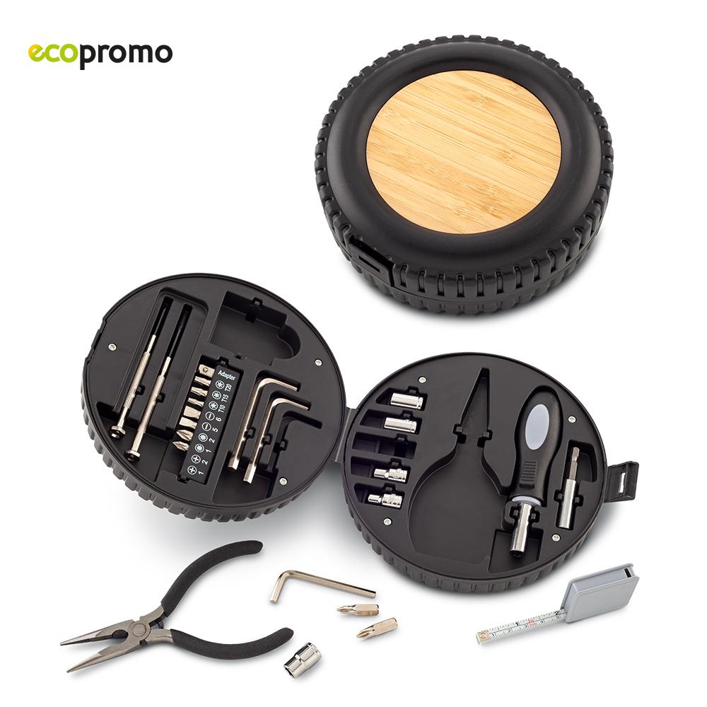 Set de herramientas bamboo Negro front