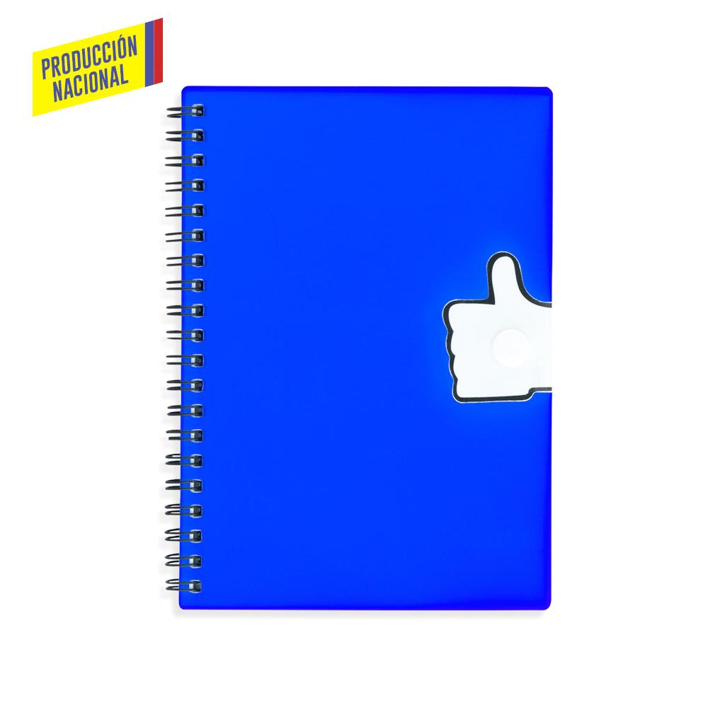 Libreta like it - produccion nacional produccion nacional Azul miniatura 5