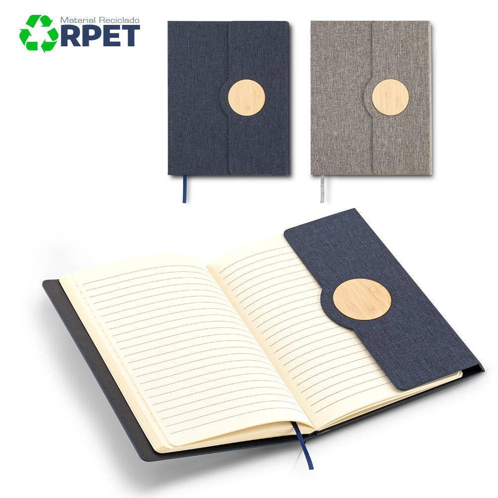 Libreta scorpius rpet Gris front
