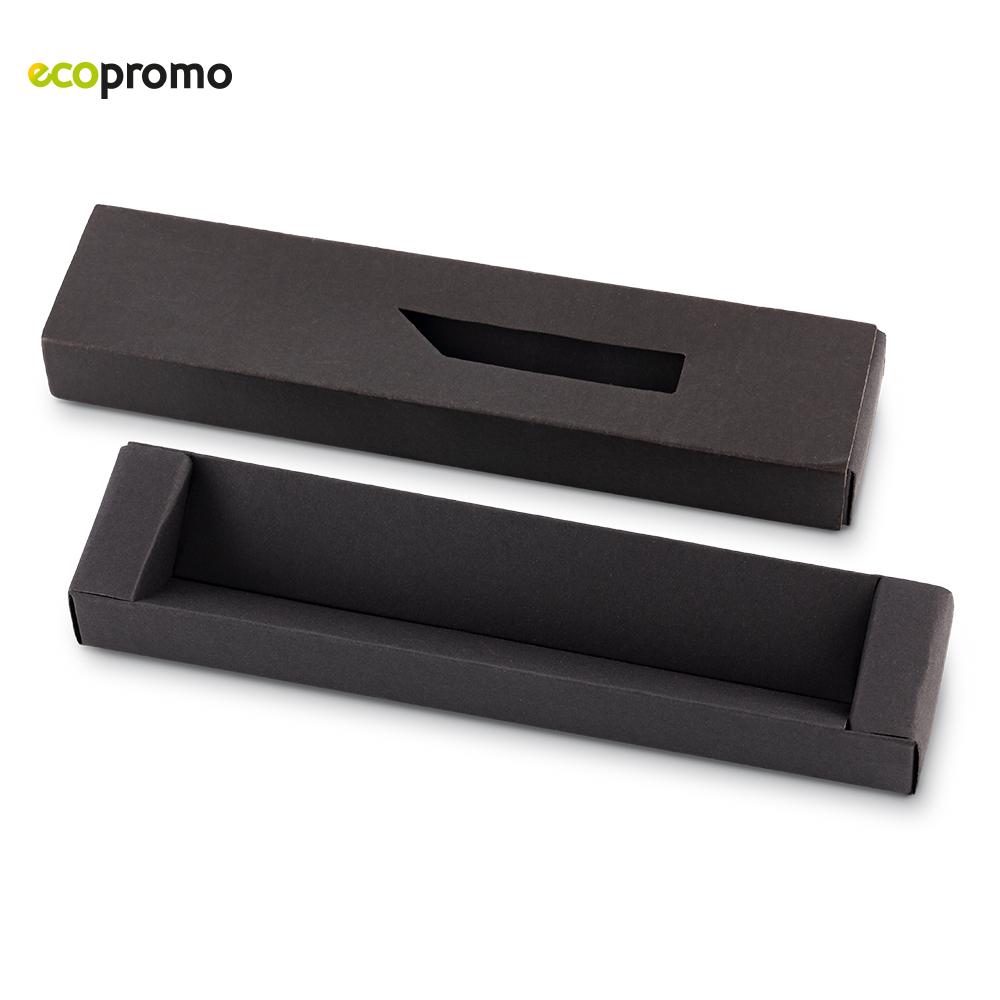 Estuche black carton Negro front