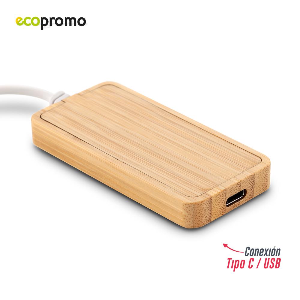 Puerto usb bamboo spirit Bambú miniatura 4