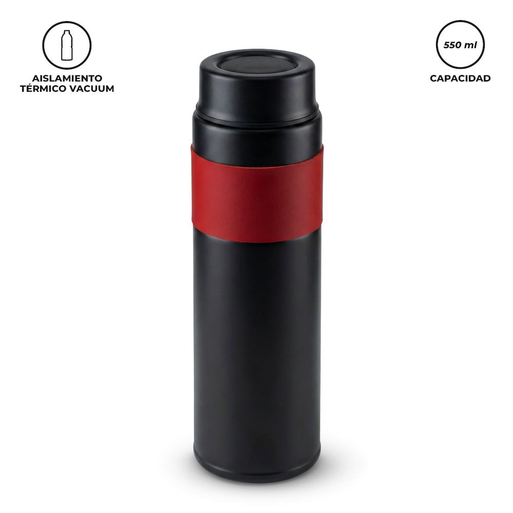 Botilito metálico concord negro 550 ml nuevo .Botilito Negro Sin Aro miniatura 3