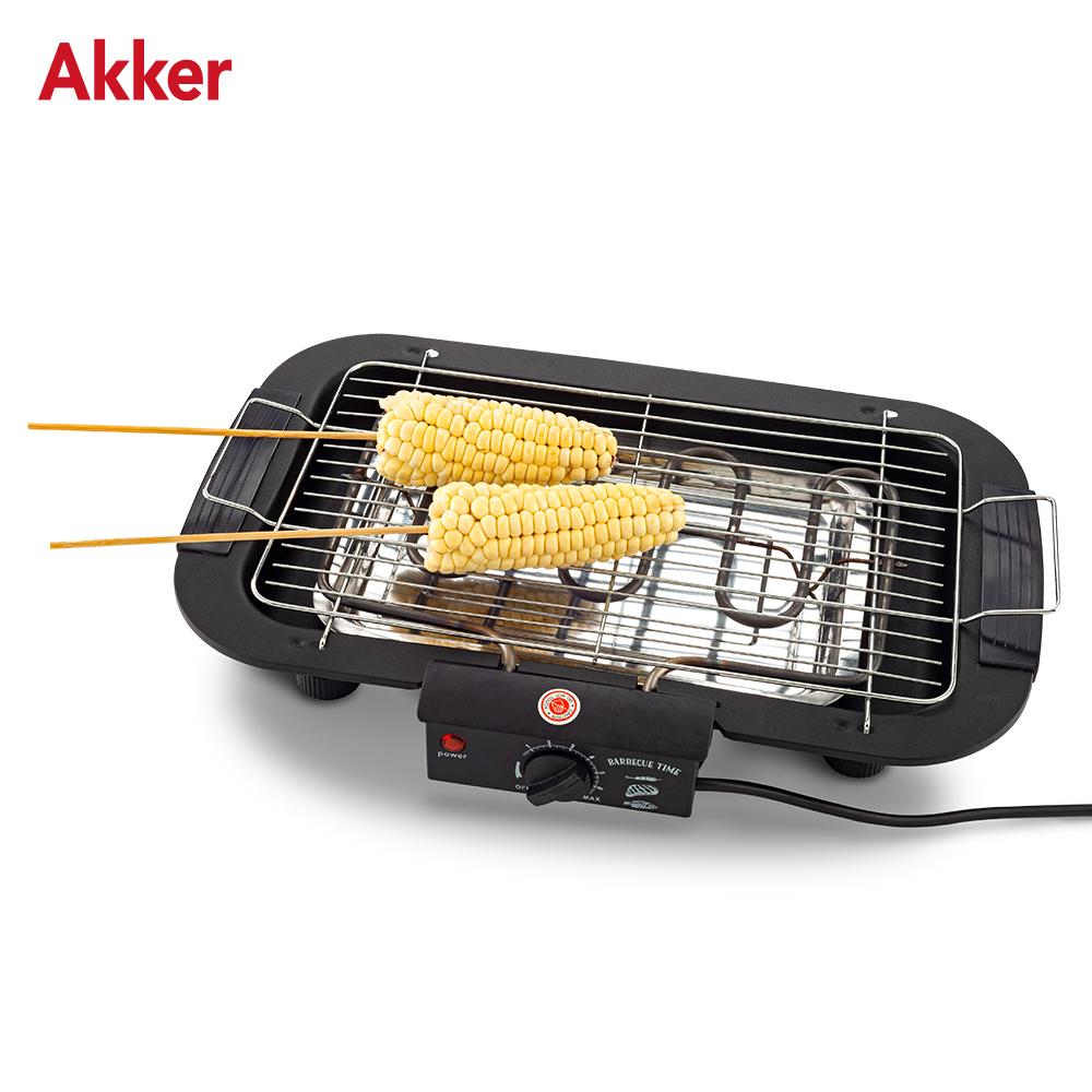 Akker bbq electrico Negro miniatura 4