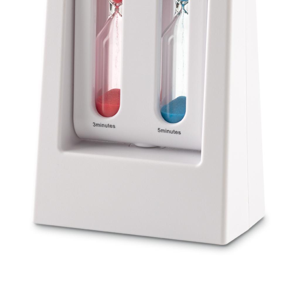 Reloj de arena doble Blanco miniatura 3