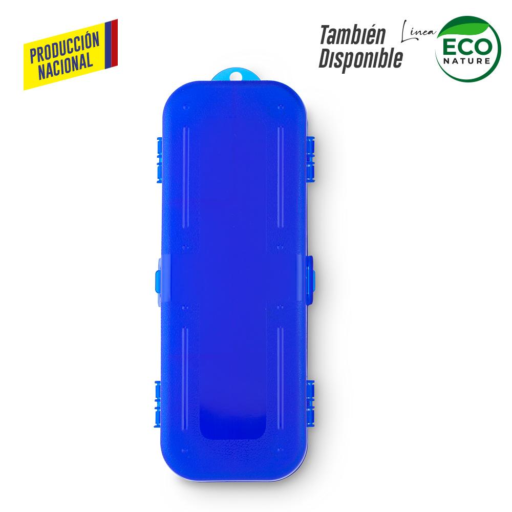 Estuche plastico de tres cuerpos - produccion nacional produccion nacional Amarillo miniatura 4