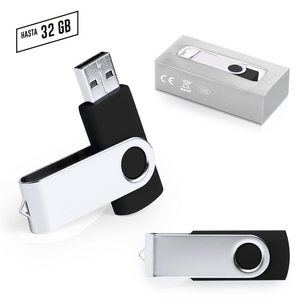 Memoria usb swivel precio neto .8GB Negro-silver miniatura 11