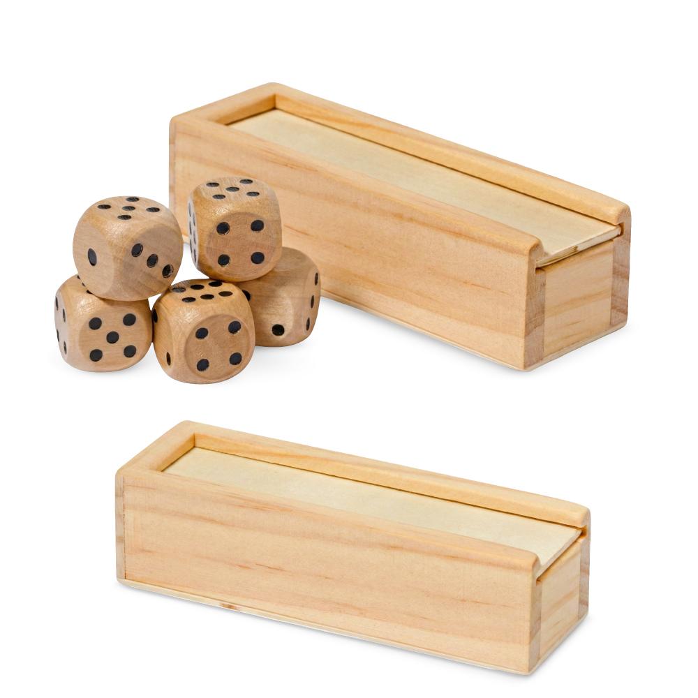 Juego de dados nuevo Natural front