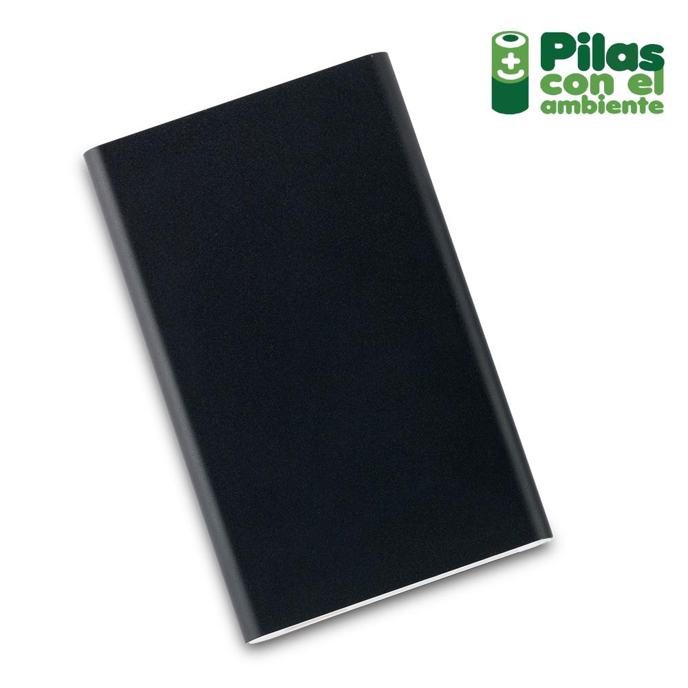 Pila recargable en aluminio 4000mah Azul miniatura 4
