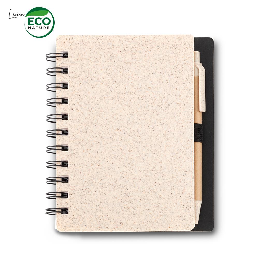 Libreta con boligrafo leroy eco Natural miniatura 4