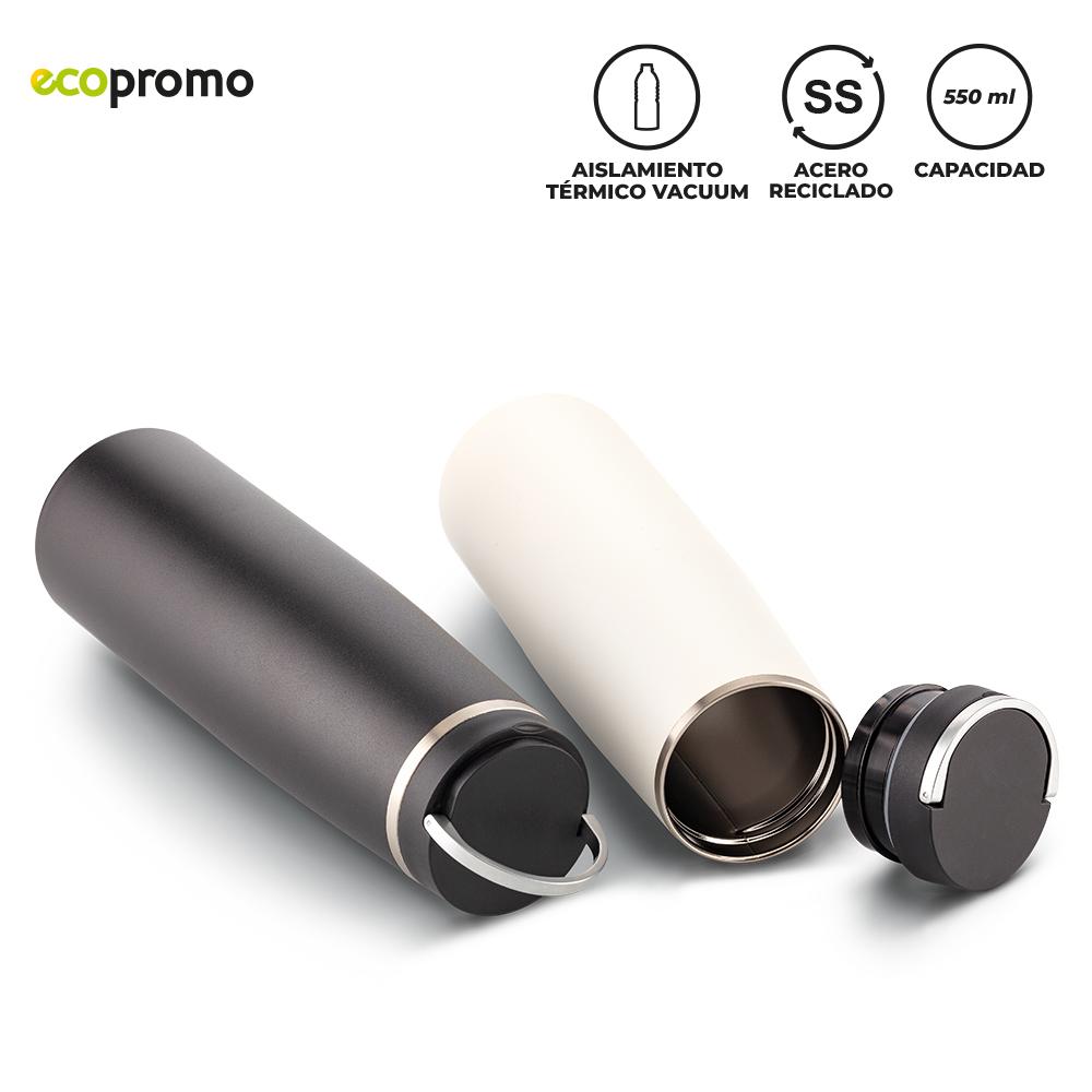 Botilito metálico lumo 550 ml Negro miniatura 3