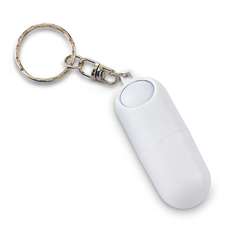 Llavero pastillero capsula Blanco miniatura 3
