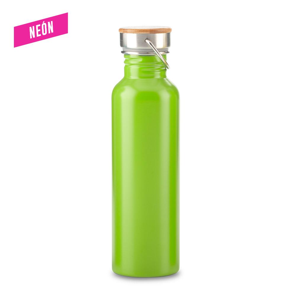 Botilito metalico wood 700ml - oferta oferta .Amarillo Neon miniatura 5