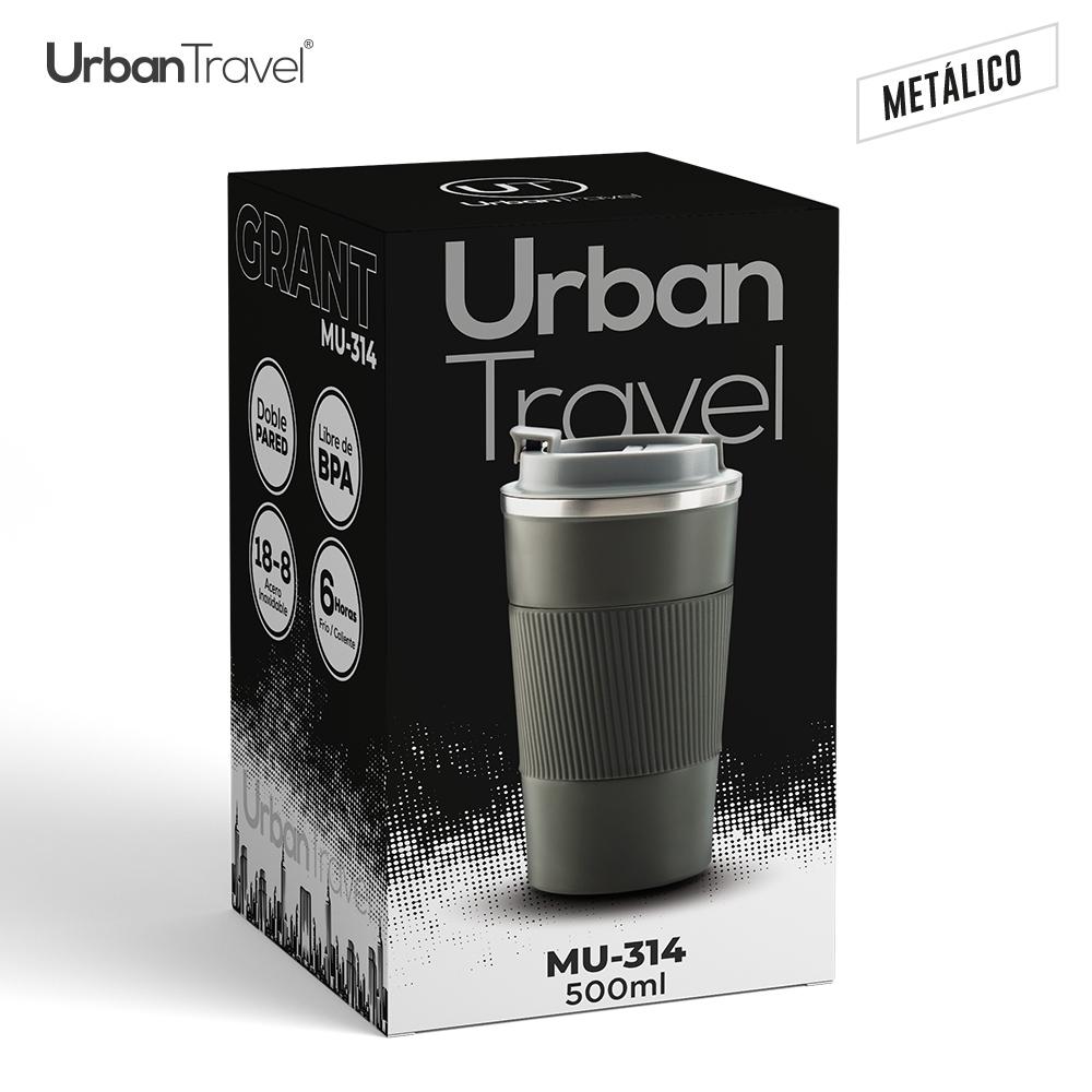 Mug metalico grant urban travel 500ml Gris miniatura 7