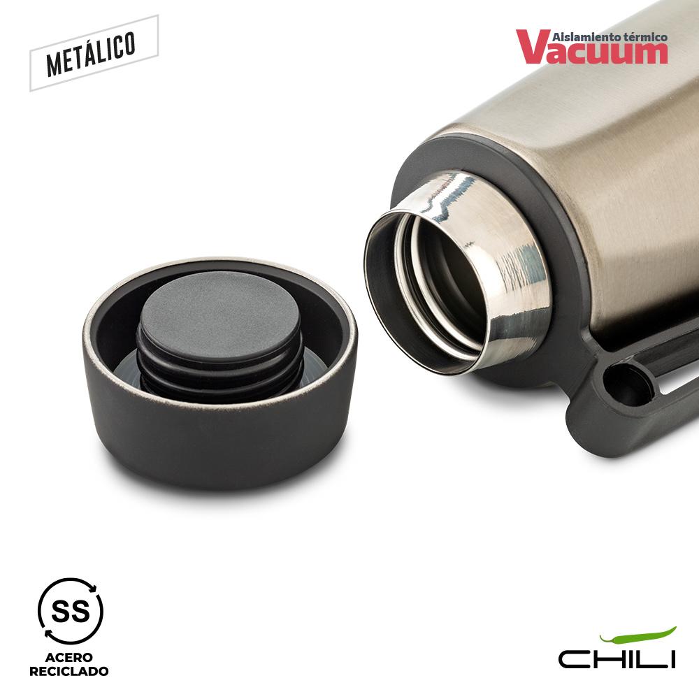 Termo metalico calypso chili 750ml Gris Oscuro miniatura 4