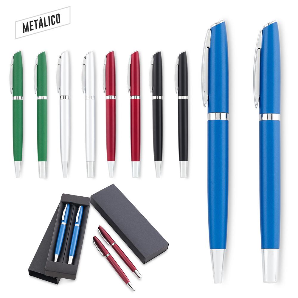 Set montgomery boligrafo y roller oferta oferta Rojo front