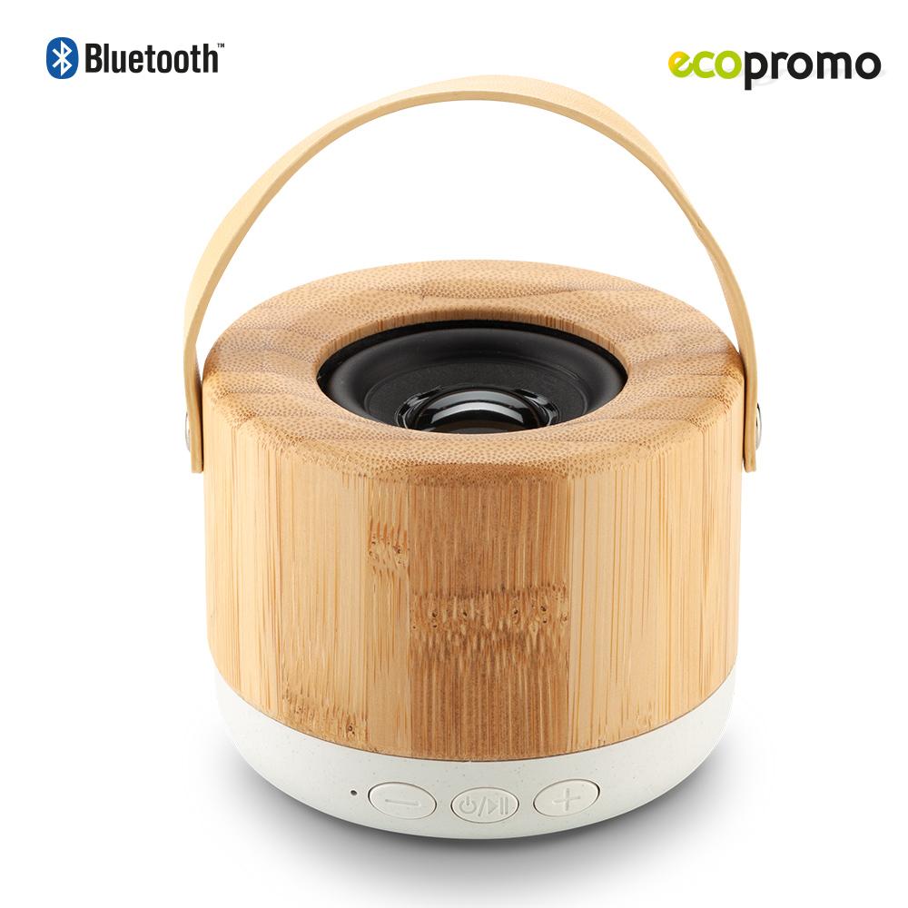 Speaker bluetooth ringo bamboo Bamboo front