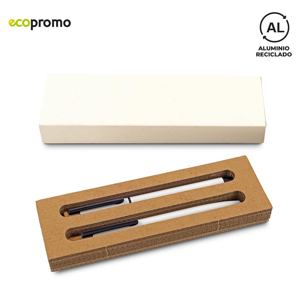 Set de boligrafos vector Negro miniatura 6
