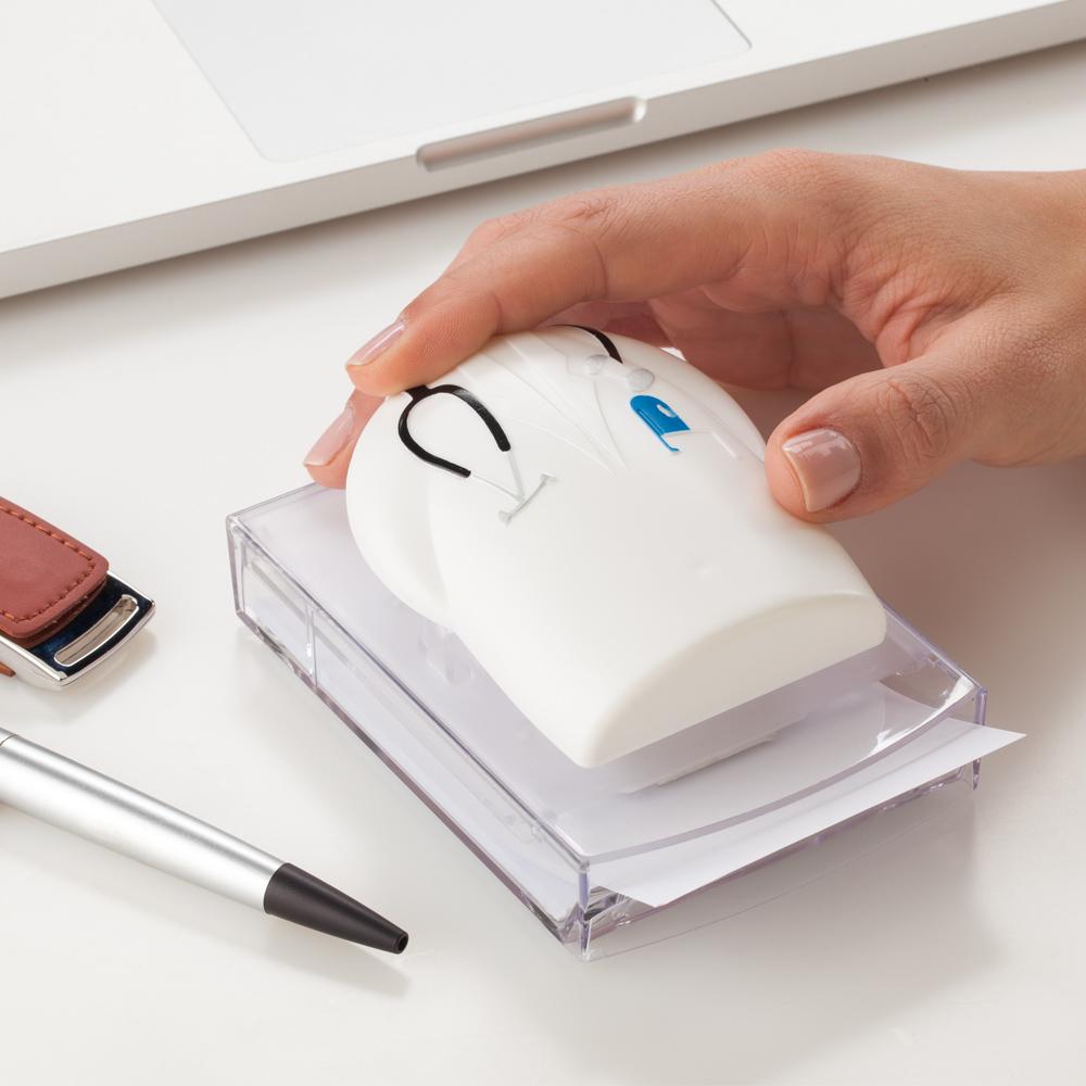 Dispensador de notas medic Blanco miniatura 3