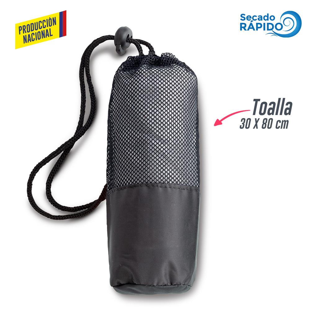 Toalla en microfibra multiusos produccion nacional Toalla Gris 79x100 -confección miniatura 6