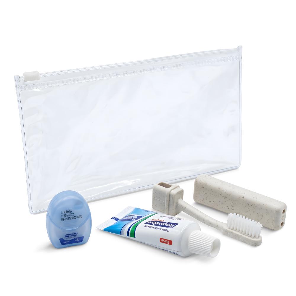 Kit de aseo travel nuevo Natural front