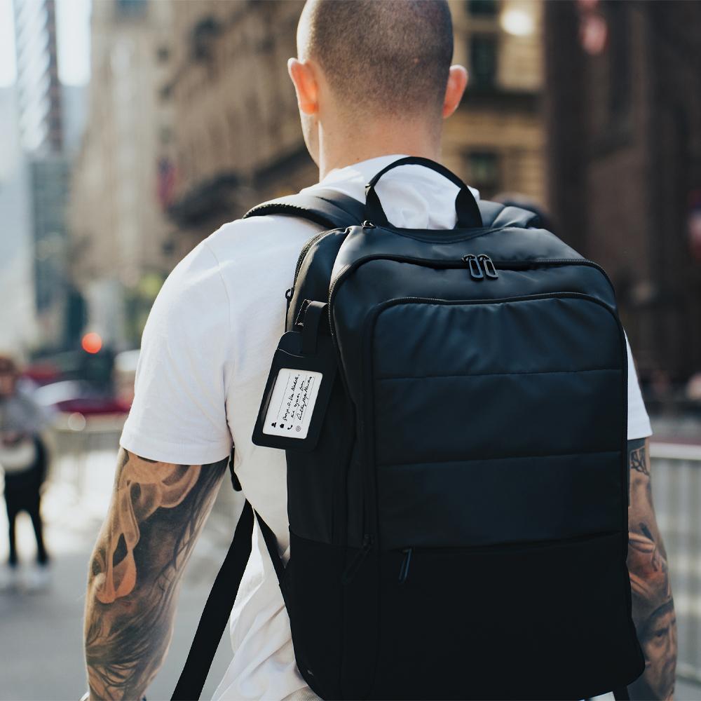 Morral backpack krum rpet Negro miniatura 8