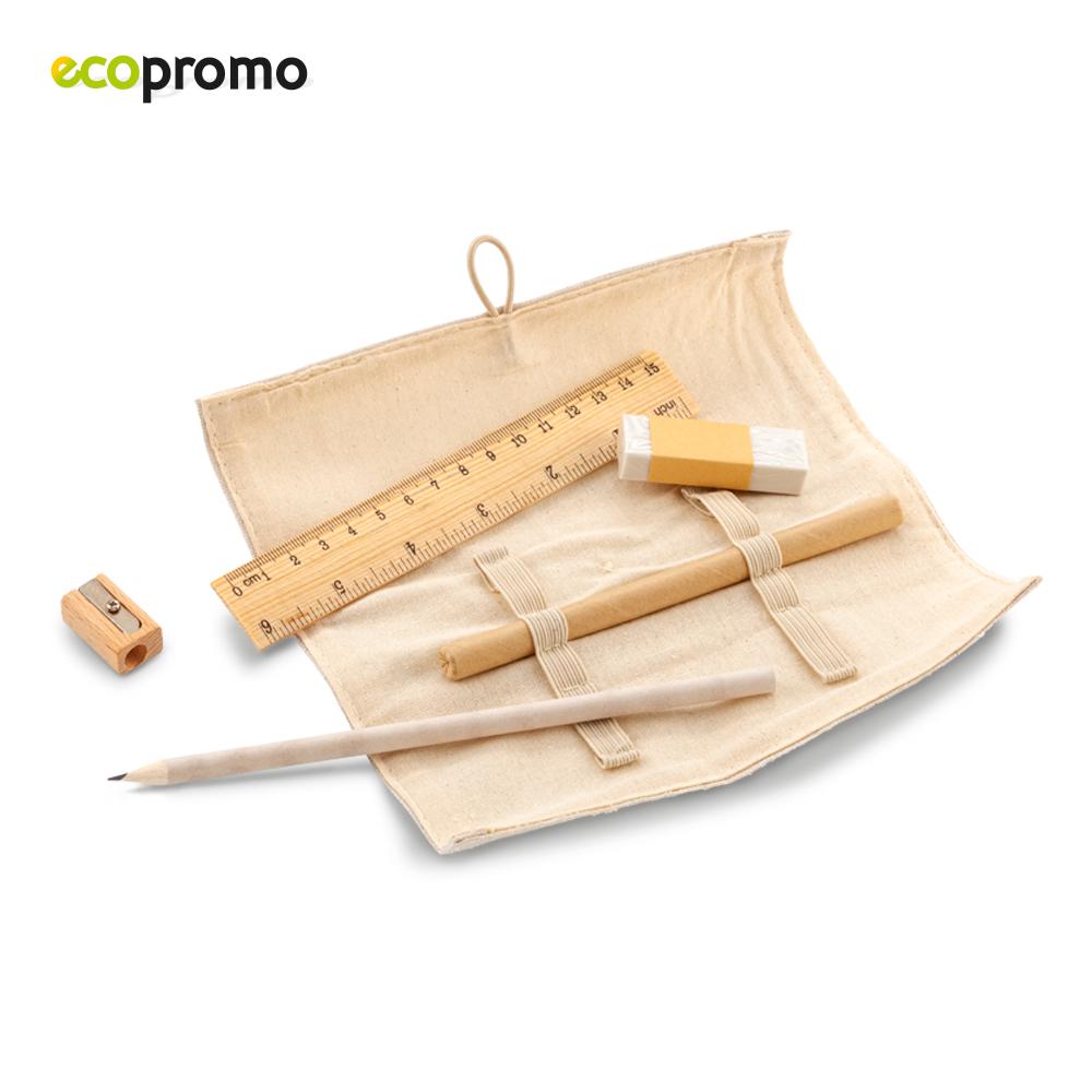 Set de escritorio cotton Natural miniatura 3
