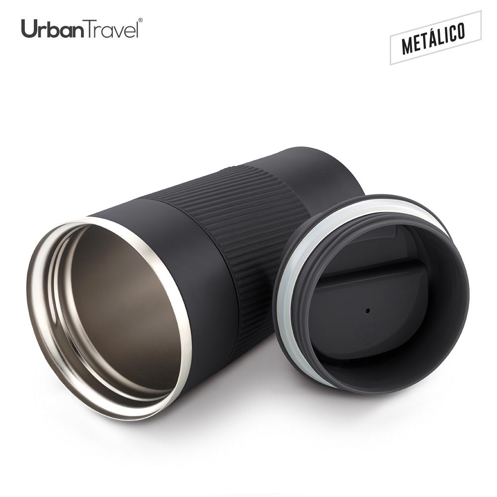 Mug metalico grant urban travel 500ml Gris miniatura 6