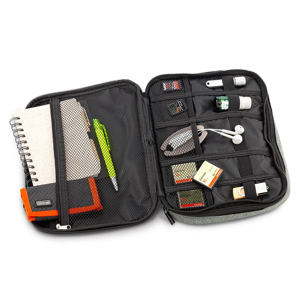 Organizador multiusos tech Gris oscuro miniatura 3